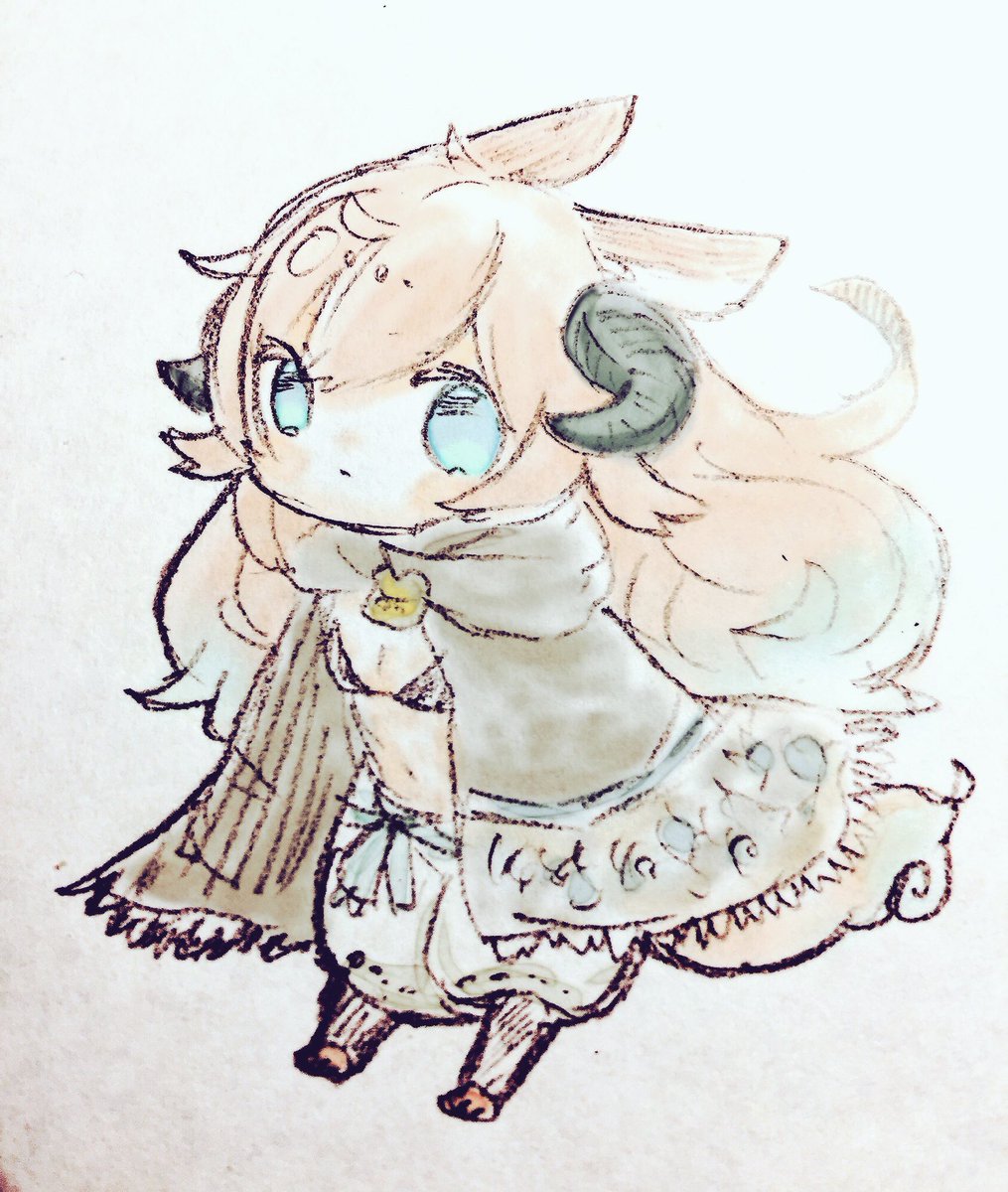 「過去絵ぬりぬり… 」|しょこぽっちのイラスト