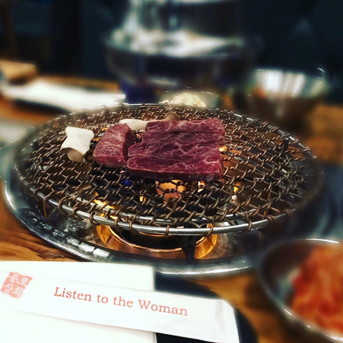 _stephxsteph's tweet photo. Feeling the vibes of the fun and authentic Korean BBQ discovery last night in K-town! #nycfoodie #JongroBBQ https://t.co/t7LZ8UXHdK