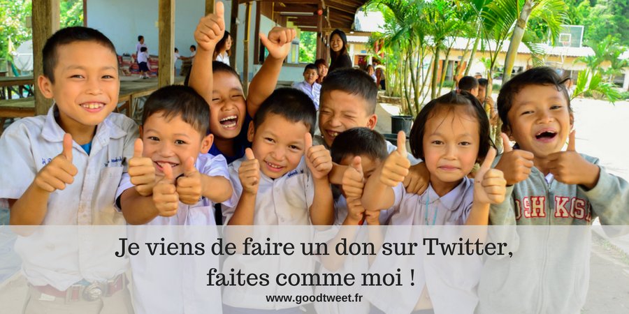 LeCerPhi's tweet photo. Je donne 5€ à @enfantsduMek avec @HeoH_ #GoodTweet. Faites comme moi et faites un don en un tweet sur goodtweet.fr https://t.co/y77MN5993O