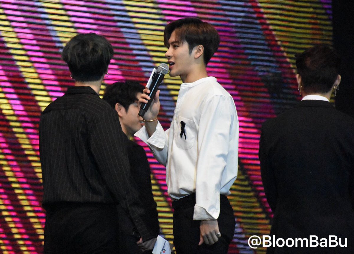 BloomBaBu's tweet photo. 170204 เค้าคือแจ๊ะจั๋นจ๋ามขวบนะ//น่ารักกกก☺️☺️ #GOT7 #JacksonWang #itsskinthailand https://t.co/iTa4xmWNXG