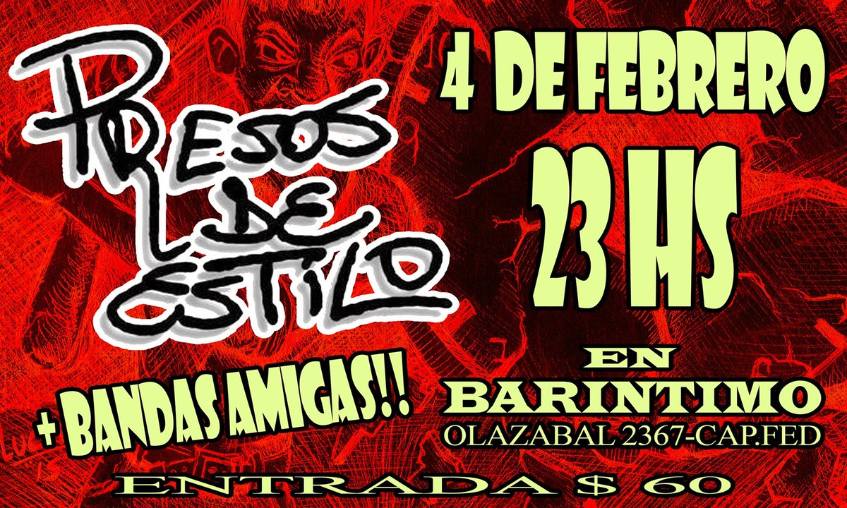 CamarinesRock's tweet photo. ➡️ #AgendaDelRock
@Presos_Estilo en #BarIntimo
⚠️ Más info: https://t.co/44FOSTU6LM https://t.co/lwIkjRCQ1H