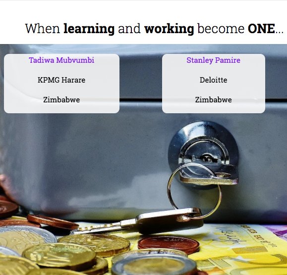 InspireConnect's tweet photo. “One needs to be disciplined, dedicated and diligent.” Sharmaine Makaza, Ernst &amp; Young, Zimbabwe

Articles - https://t.co/eXqWBcUuKg https://t.co/2Zdp2gbbtW