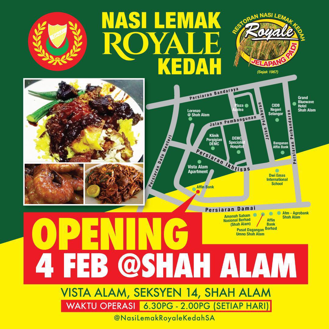 Nasi Lemak Royale Shah Alam Price - Soalan 53