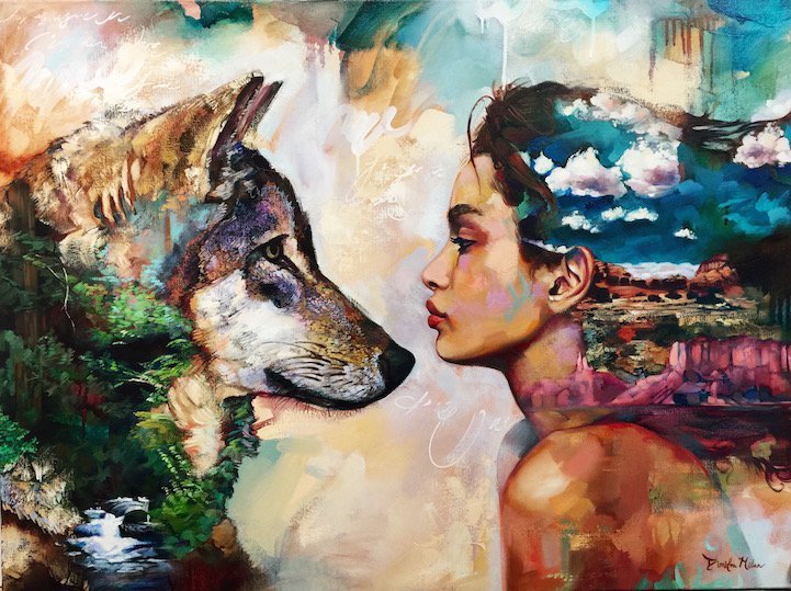 Painting Dreams – by Dimitra Milan – Be ▲rtist – Be ▲rt Magazine crwd.fr/2l4qTTf