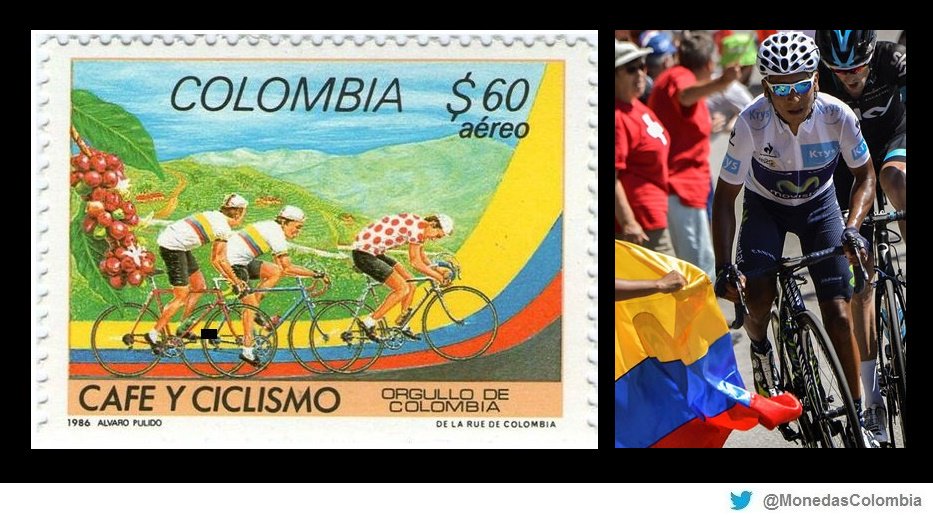 MonedasColombia's tweet photo. #UnDiaComoHoy de 1990 nació el ciclista Nairo Quintana

¡Orgullo de Colombia! @NairoQuinCo 🇨🇴🚴
#FelizCumpleañosNairo https://t.co/IoDFJthdFd