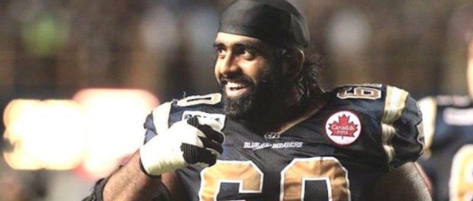 3DownNation's tweet photo. Playing #CFL game, living the life of a Muslim by @obbykhan60 
#Winnipeg #Bombers #NFL  #MuslimBan #QuebecCity 
https://t.co/rItDsxCOmc https://t.co/1l3alpmxuv