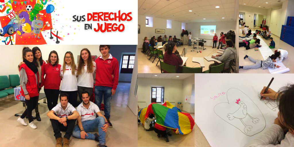 CruzRojaGip's tweet photo. Como parte del Proyecto del Juguete Educativo, voluntarios/as de Cruz Roja Juventud han hecho una divertida Sensibilización con familias https://t.co/97fiHZB1dY