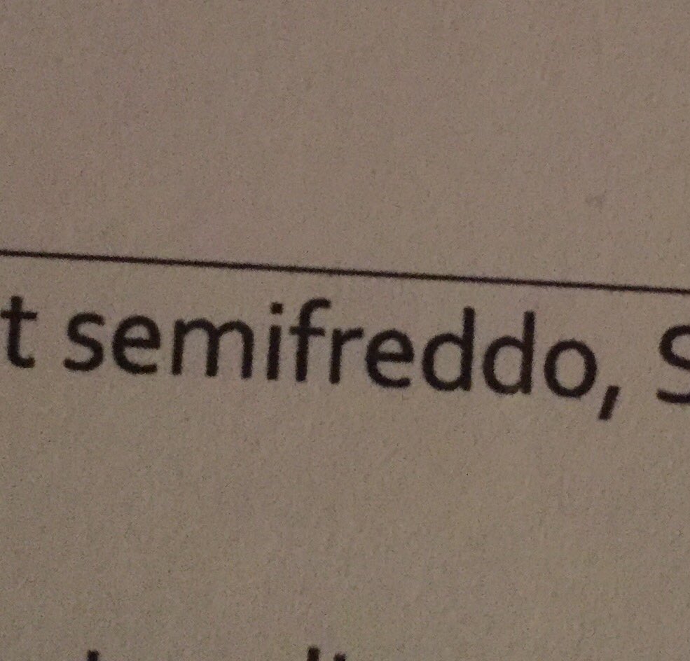 BenGillies888's tweet photo. The first time I read semifreddo on a menu, I thought it was #FreddoFrogs , but semi https://t.co/llbQZKXOI5