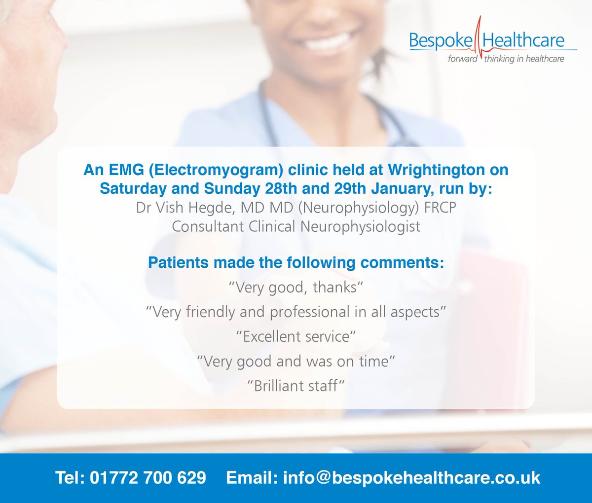 We are always thrilled to receive patient feedback, especially when it's as positive as this!