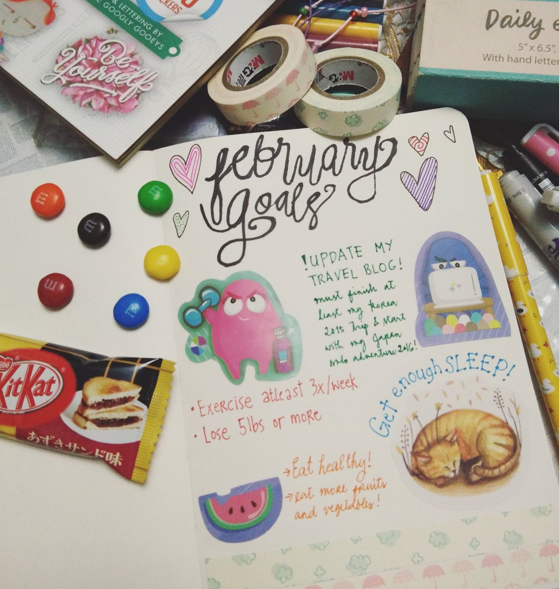 rastabiatch's tweet photo. Posted in ig. Day2: goals for the month
Oh the irony! ๐ Lol.
I can do this. ใใใฐใฃใฆ!
#abcsofjournalingchallenge
#abcsofjournaling https://t.co/7R1bPhyKz9