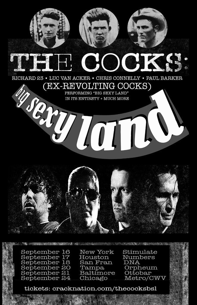 Connelly_Chriis's tweet image. Fortifying myself for the (Revolting) Cocks show tonight- has it been 30 years? Thanks waxtraxchicago !!