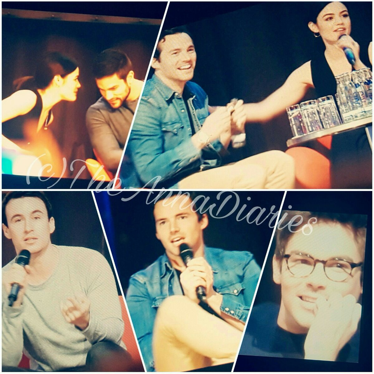 AnnaDiariesBlog's tweet image. Good Morning... How about some goodies? :) @RevelationsGer #PLLCon #PLL #revelationsgermany #lucyhale #ianharding #tylerblackburn #event