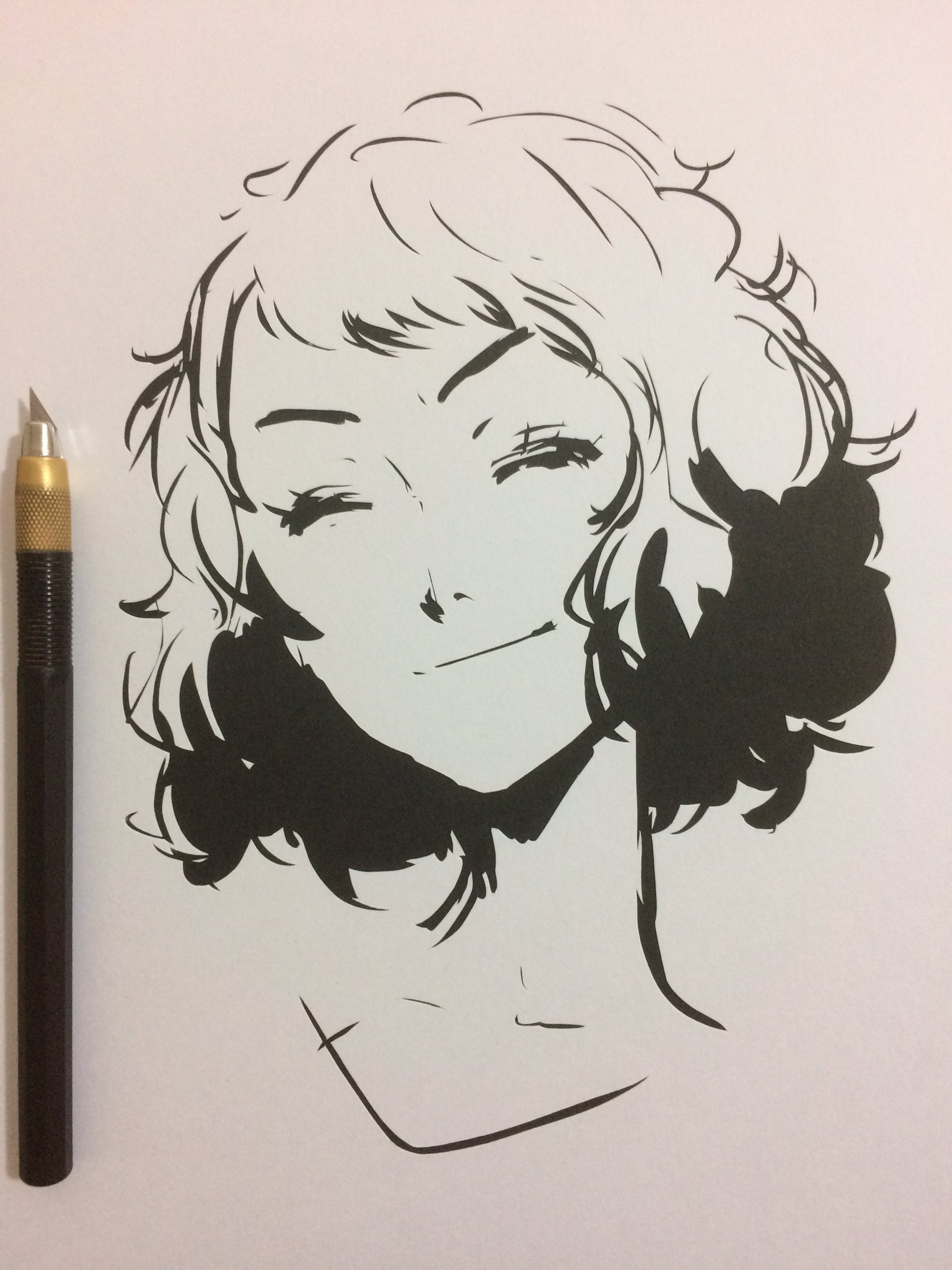 ペルソナ5から べっきぃ こと 川上貞代の切り絵を作りました 是非マッサージされたい ペルソナ5 切り絵 話題の画像がわかるサイト ペルソナ5から べっきぃ こと 川上貞代の切り絵を作りました 是非マッサージされたい ペルソナ5 切り絵 話題の画像がわかるサイト