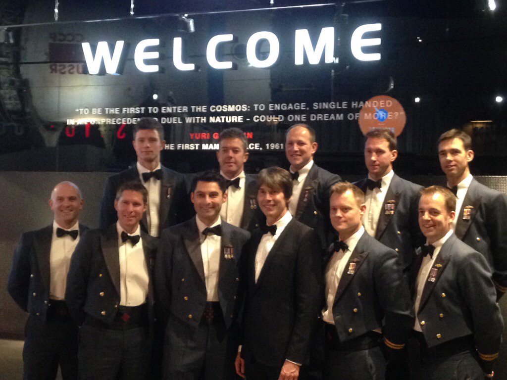 ProfBrianCox's tweet image. The rumours are true. I&apos;ve joined the Red Arrows. Wonderful fundraiser for @JonEggingTrust - Thank you @rafredarrows