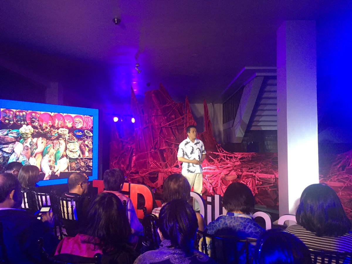 Law professor Jay Batongbacal now disussing the issue of Scarborough Shoal #TEDxDiliman #StartingPoint