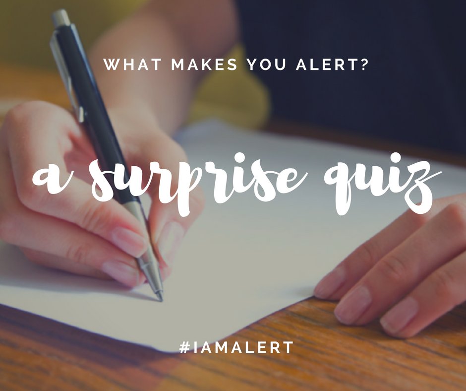 spcnsrc's tweet photo. What makes you alert?

a notification or a surprise quiz? 

Retweet these photos with your answer and the #IamALERT https://t.co/NvmhbbVDh2