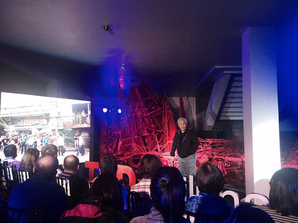 Alcazaren: As commuters, we forget the importance of sidewalks. #TEDxDiliman #StartingPoint.