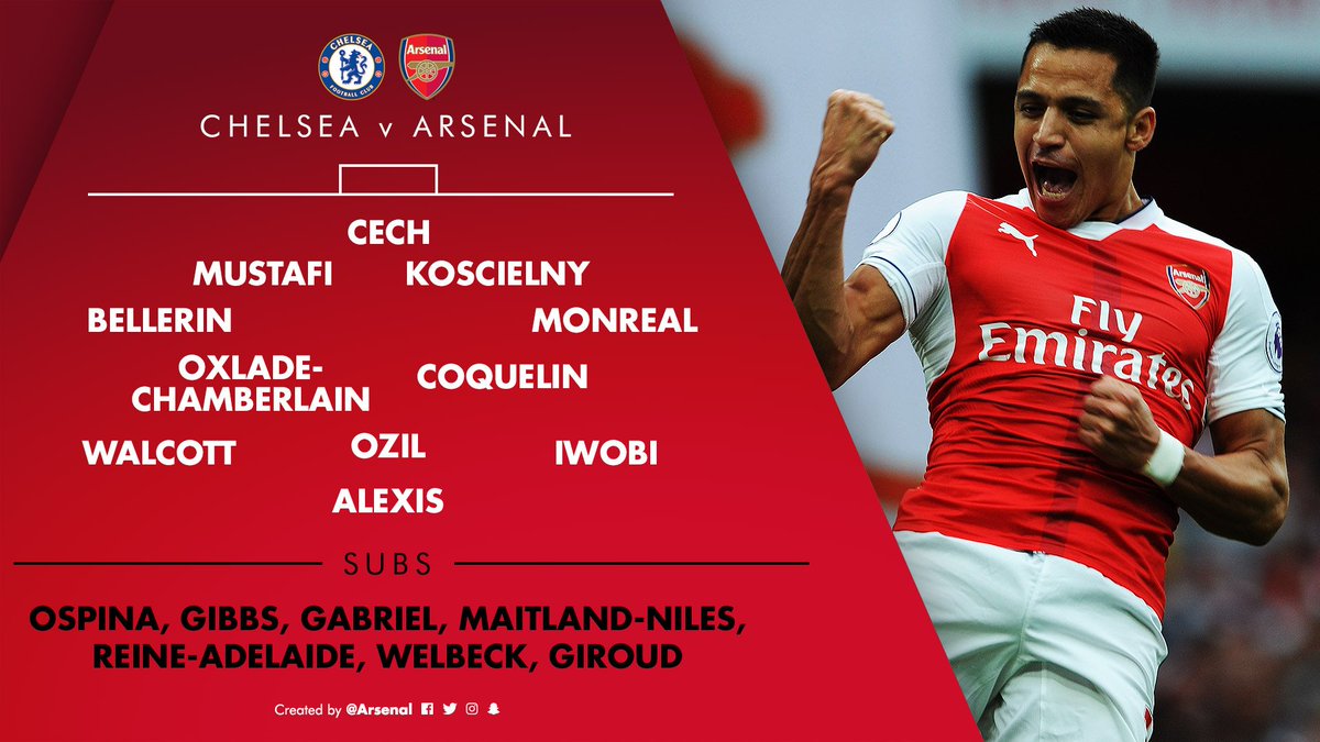 Chelsea vs Arsenal (16/17) C30VVY-W8AAegtv