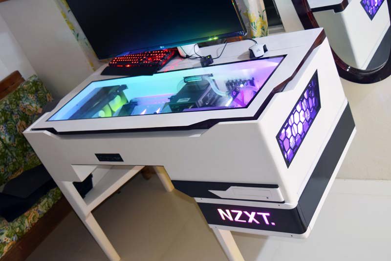 Nzxt On Twitter Like If You Think This Nzxt Desk Mod Pc Is