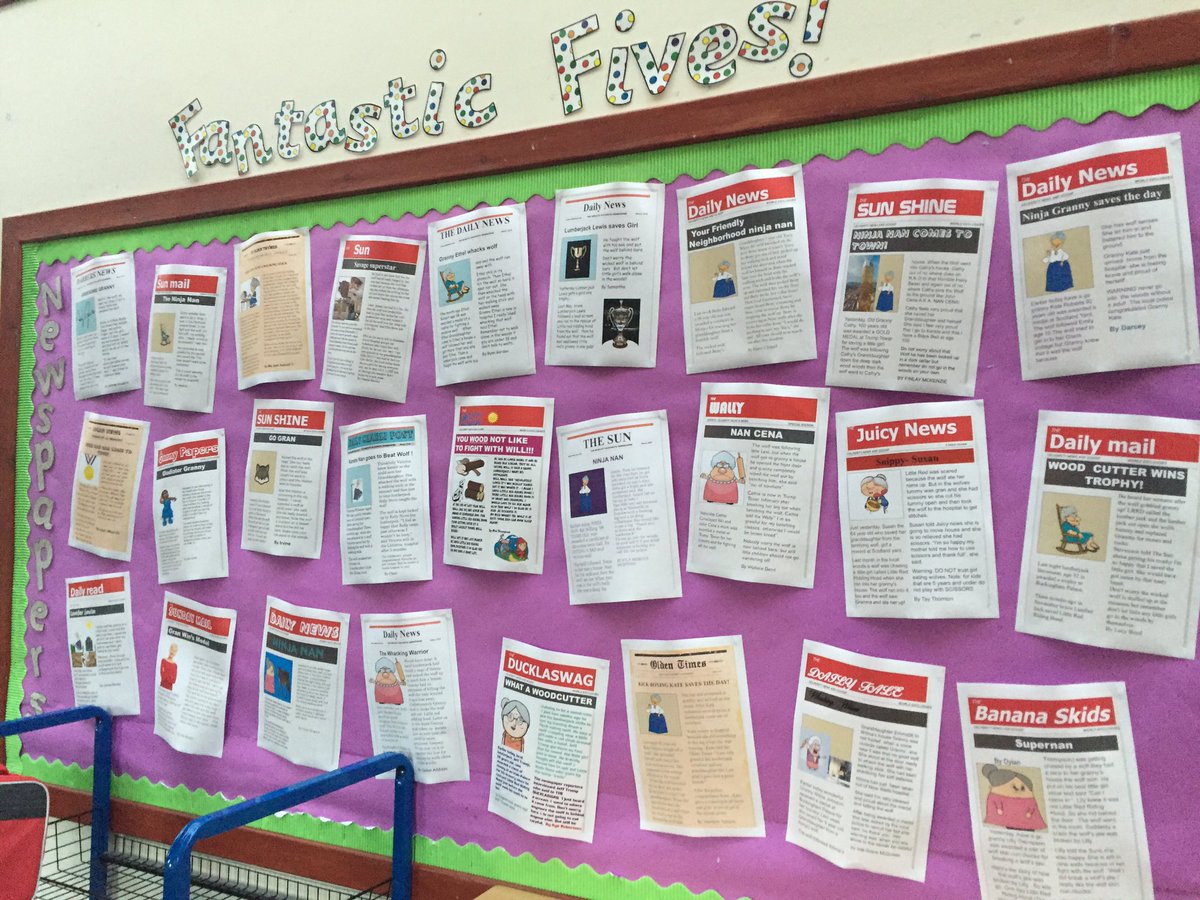 roswatsonc's tweet photo. P5 loved creating their newspaper articles this week! 📝 https://t.co/ihrXTlAH3F