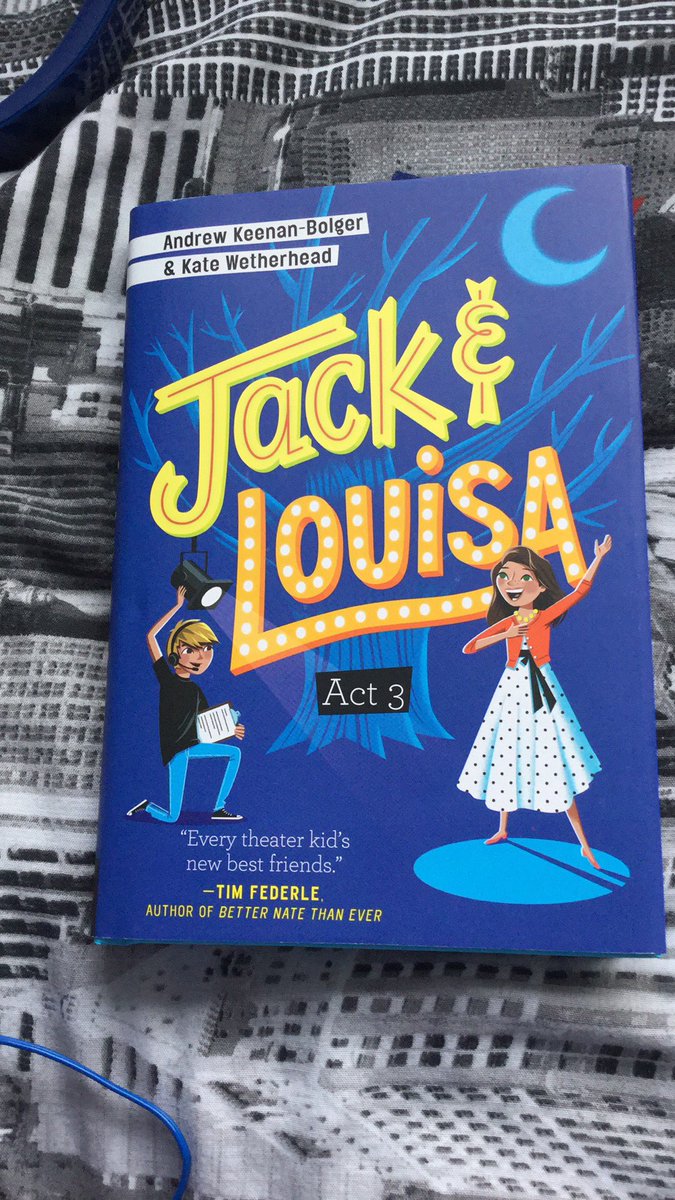 My copy of #jackandlouisa #act3 finally came in the post. Definitely going to be reading it after what I'm reading now