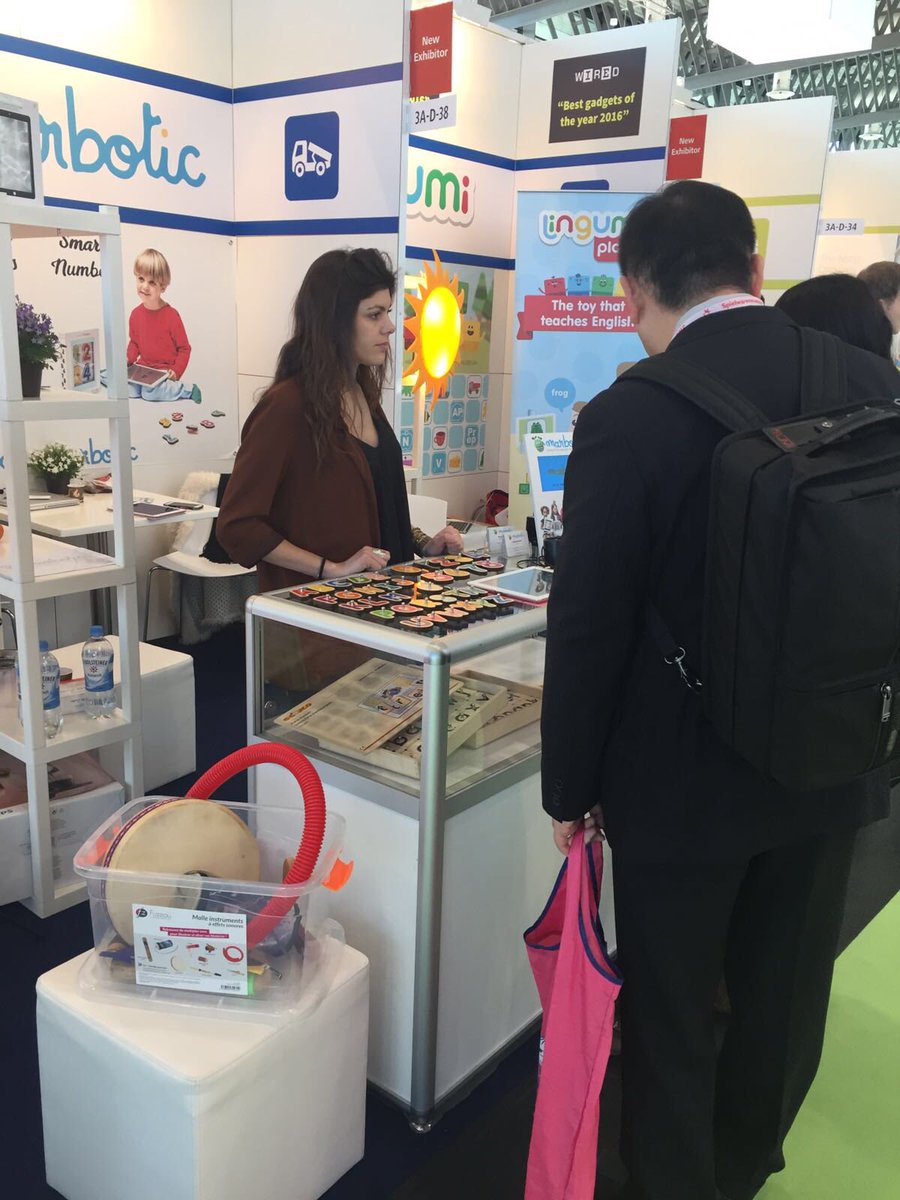 marbotic's tweet image. Meet us at #Spielwarenmesse Hall 3A booth D38 to discover our interactive toys #smartletters #smartnumbers ! #edtech