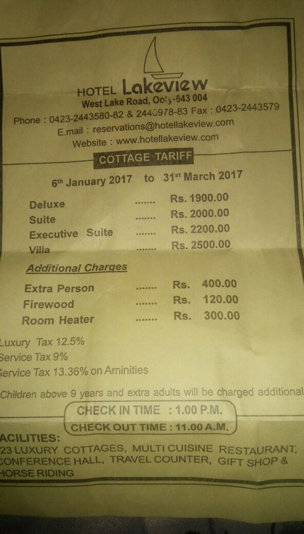 CAPoddar's tweet photo. Was cheated by rs. 4000 on booking rooms through @goibibo. Hotel said contact goibibo for higher tariff charged on booking by @goibibo https://t.co/cNC8SfMaq5