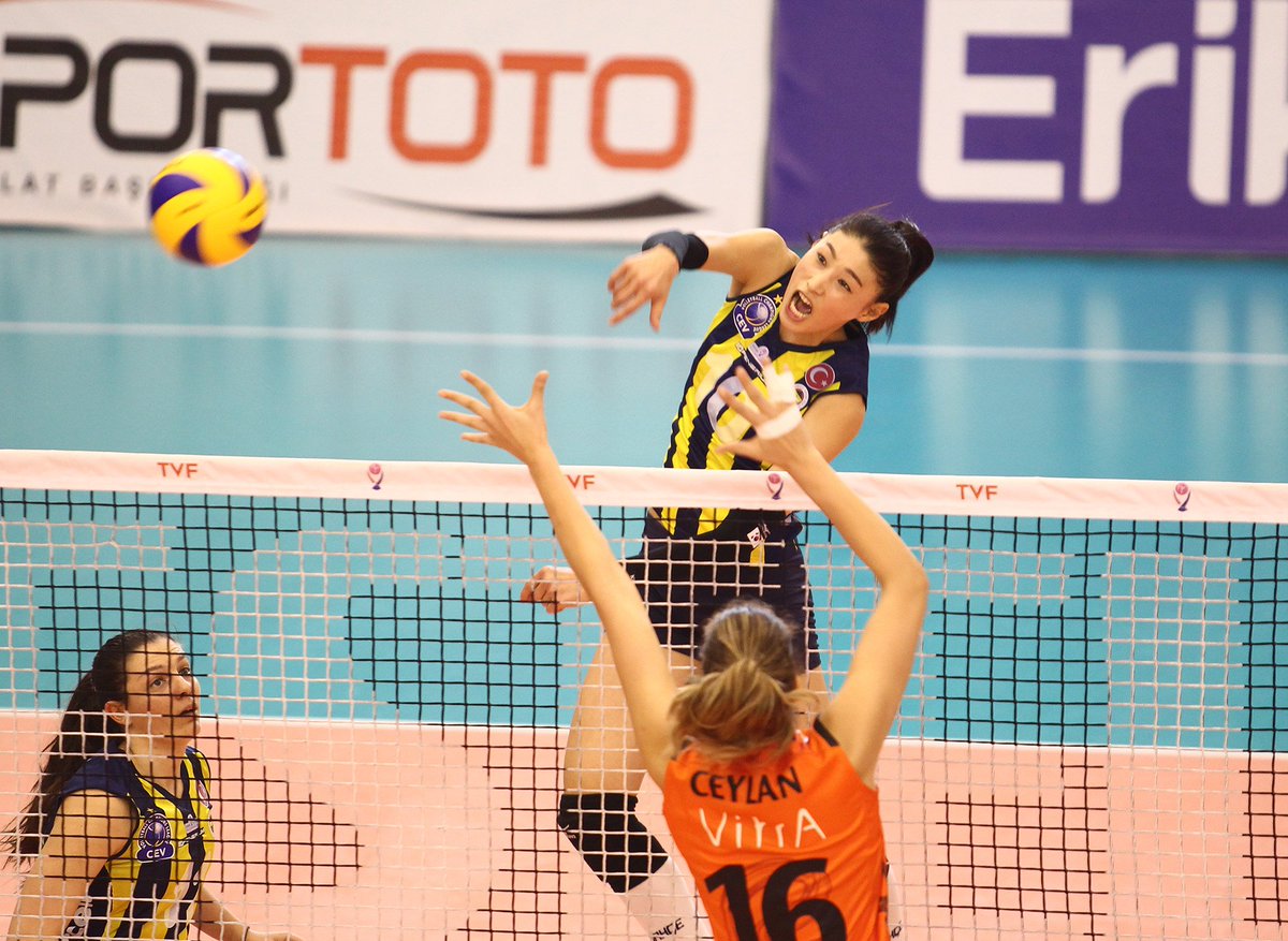 Mücadelenin en skorer oyuncusu kaydettiği 26 sayı ile <a href="/kimyk10/">김연경 kim yeon koung</a> oluyor! #SarıMelekler