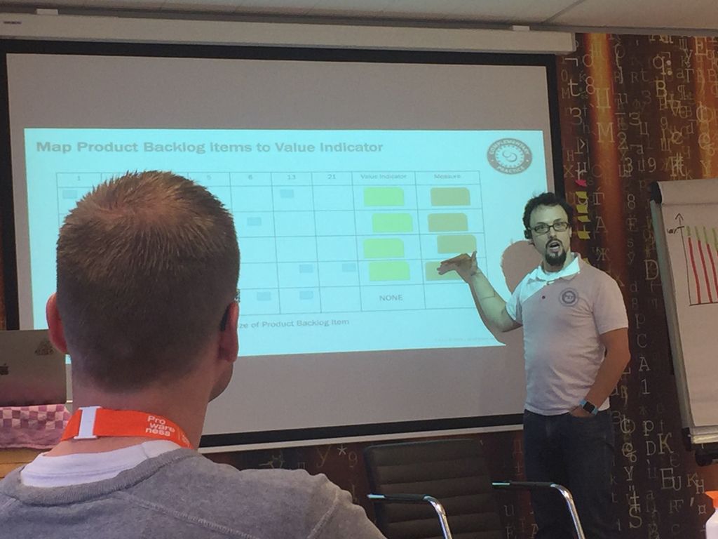 ProductSamurai's tweet image. Great PSPO training with #effectiveagile, that slide 134 though :-)