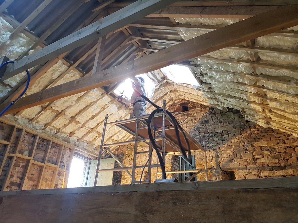Home Foam On Twitter Home Foam Are At It Again Insulating A