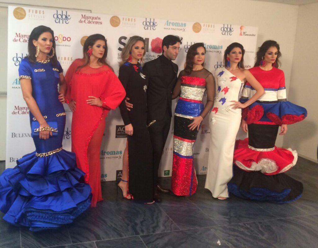 simofsevilla's tweet photo. Genial colección de #andrewpocrid #DIVA #Simof2017 #SiempreSimof #modaflamenca #flamencodress #fashionweek https://t.co/FQjYkd2tYt
