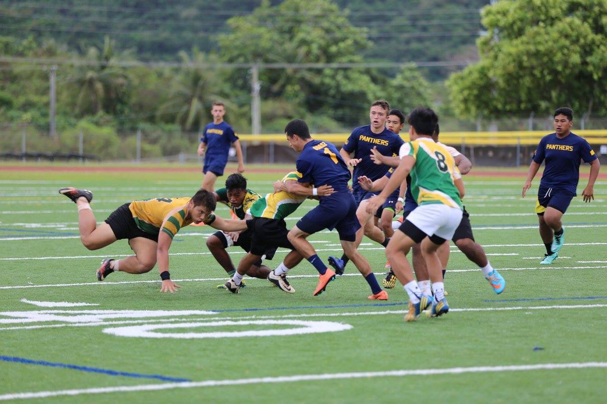 ermalol's tweet photo. Great job to the boys rugby team today! 💛💙 You'll get them next time. 💪🏽🏉 #GuamHighSchool https://t.co/uJfU9Nzipg