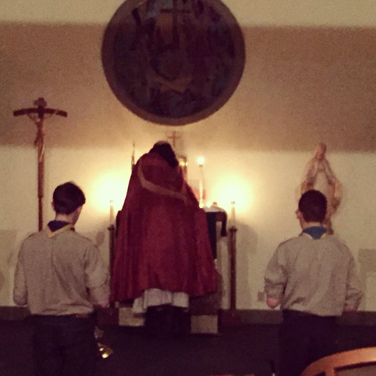 fneexplorers's tweet photo. Benediction of the Most Blessed Sacrament at camp #uigse #fse #fneexplorers https://t.co/1chtecO7wc