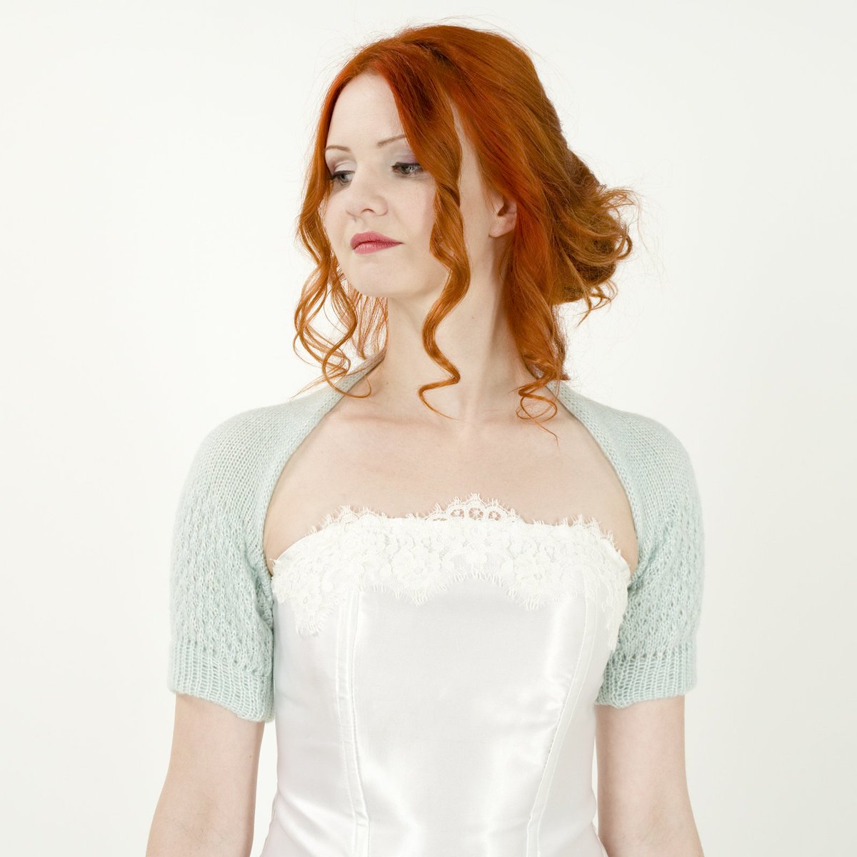 #Mint #bolero #Wedding #jacket #Pearl mint #knit #shrug #handmade #wedding #bridal by andamasq etsy.me/2jU4g6x via <a href="/Etsy/">Etsy</a>