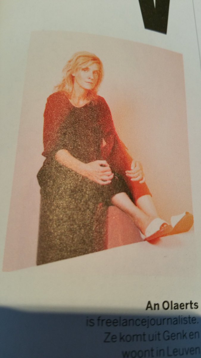 IVermeire's tweet photo. Altijd lachen met @AnOlaerts in #dsmagazine. Goede start van het weekend! https://t.co/XmVacVg3HH