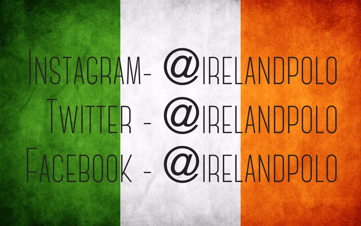 Make sure you check us out on Social Media #irelandpoloteam #irelandpolo #ireland