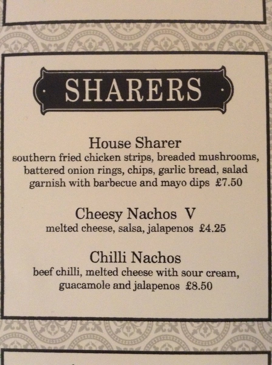 We have  great house shares on our menu, Southern Fried Chicken, Cheesy Nachos and Chilli Nachos-come and give them a try! <a href="/melbournbrother/">Melbourn Brothers</a>