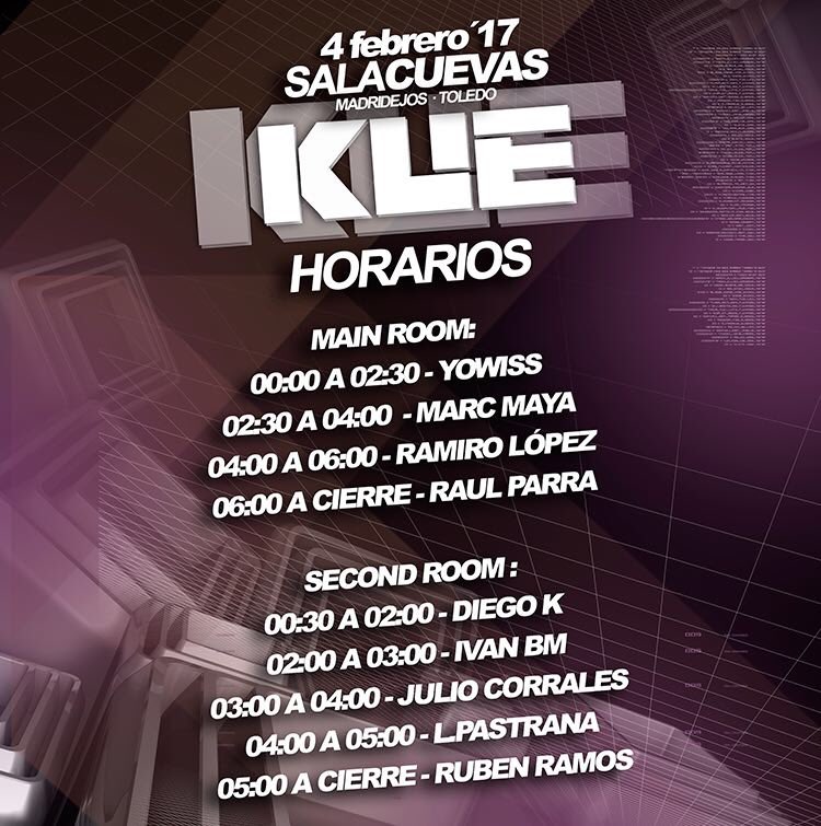 ramirolopez_'s tweet photo. Horarios para esta noche @Kue_Madridejos 💃 https://t.co/w0qzjwlpEK