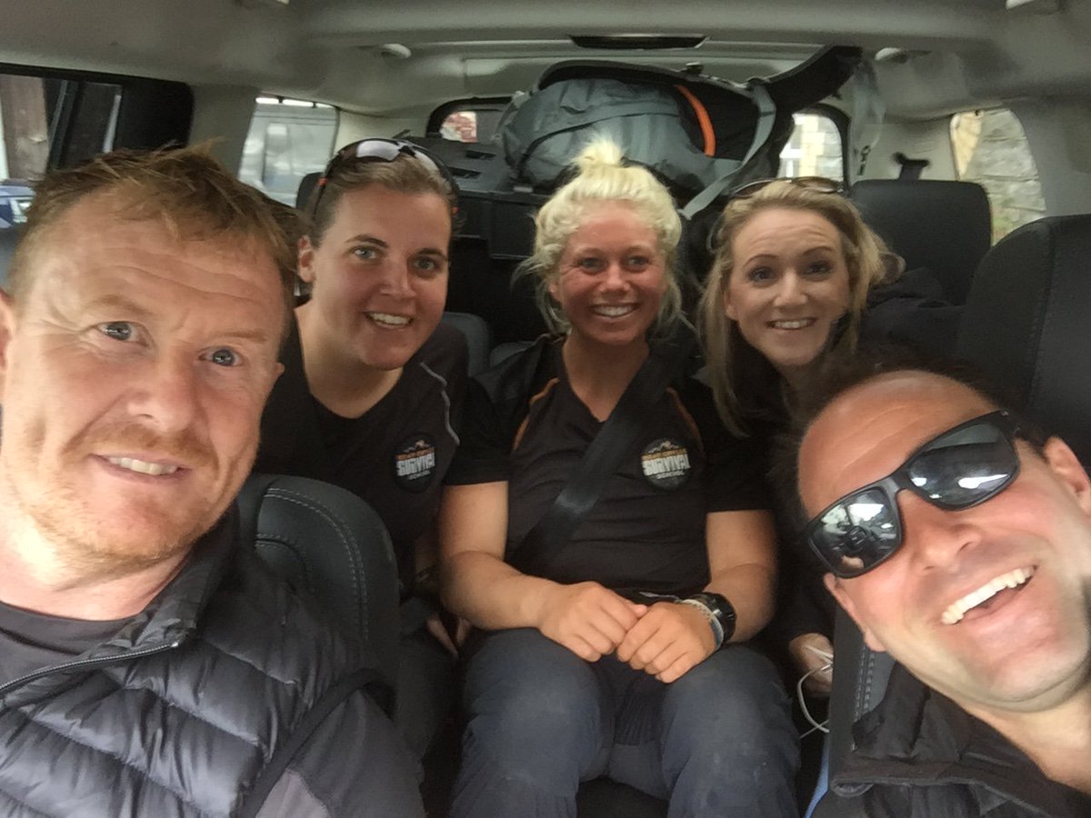 Todays school run was very different on <a href="/BearGrylls/">Bear Grylls OBE</a> Survival School! An Epic Filming Team! <a href="/ChildrensITV/">CITV</a> <a href="/BGSurvival/">BG Survival Academy</a> <a href="/ITV/">ITV</a> #adventure