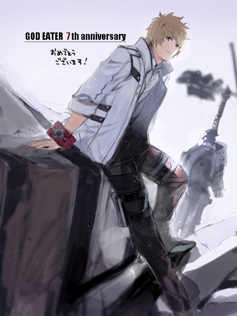 「おめでとうございます!とても久しぶり描いたユウさんで!#GE7周年 

途中まで」|片桐いくみのイラスト