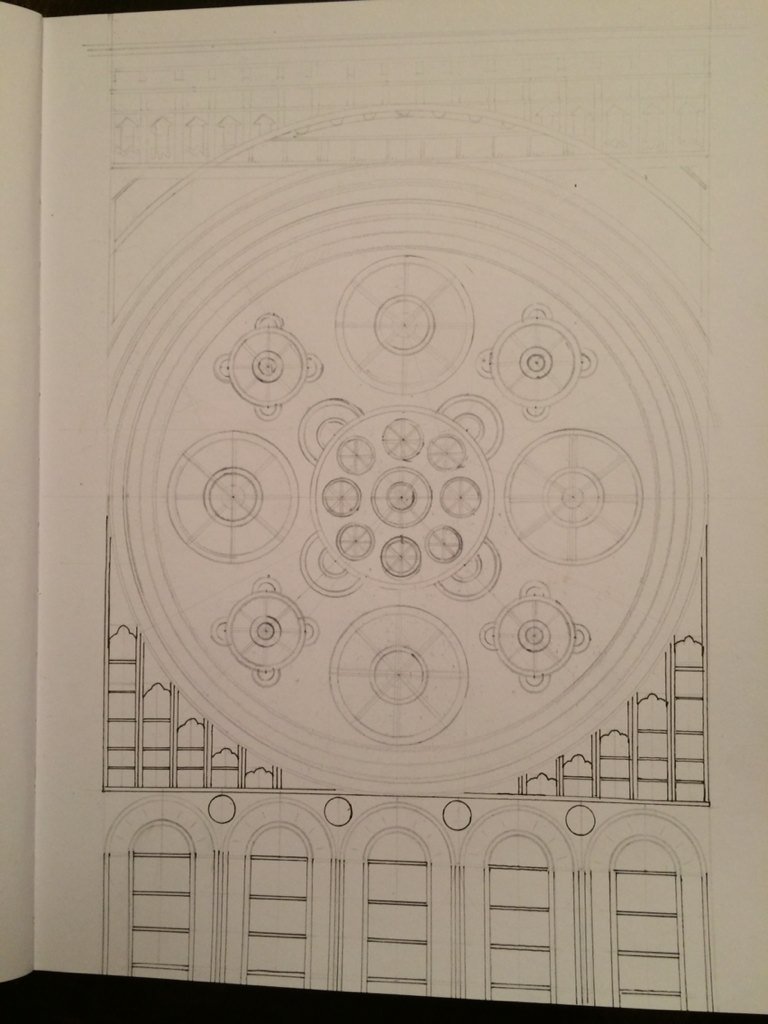 RobertSzyngiel's tweet photo. Feb 4/17 sketch submission - medium: ink #OneSketchADay2017 #compasswork #puttinginthedetails https://t.co/MfVn8giDsC
