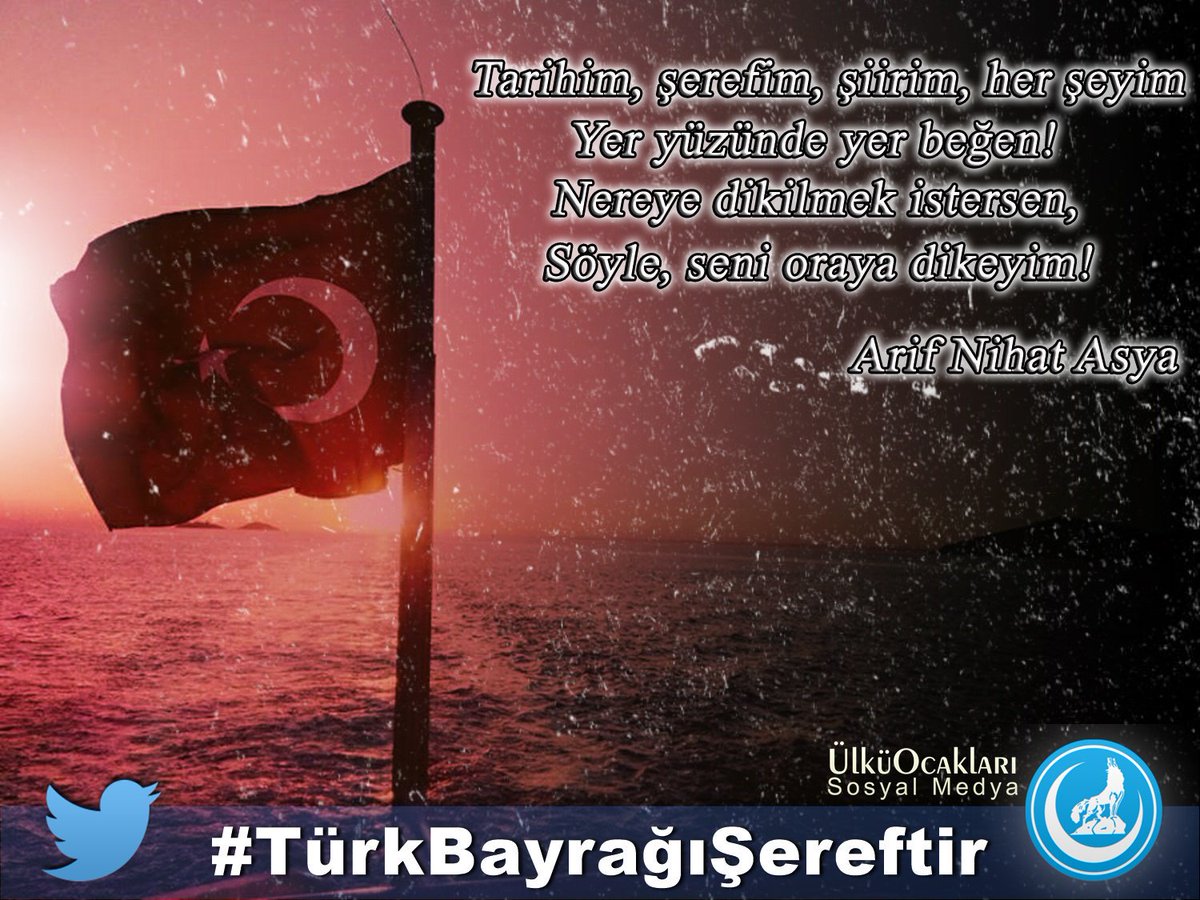 #TürkBayrağıŞereftir