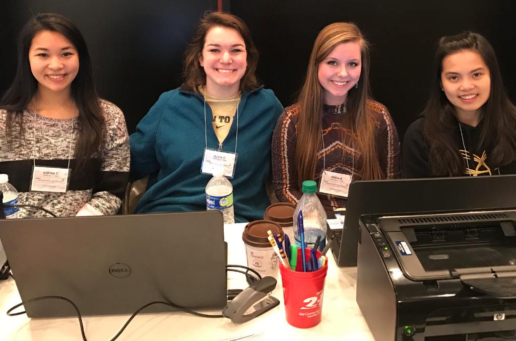 #Millsaps students providing #freetaxprep through Midtown Partners at Entergy's Super Tax Day.