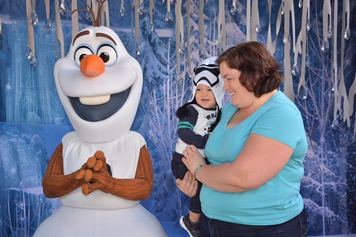 We had to introduce Ben to Olaf now, since he might not be here in Summer.