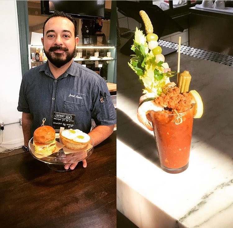 LPMsandiego's tweet photo. Our standards for a #bloodymary is just way too high. Introducing the Market Mary.🚨😮#FriedChicken #MessHallSD #LibertyPublicMarket https://t.co/Ei7yztxr8L