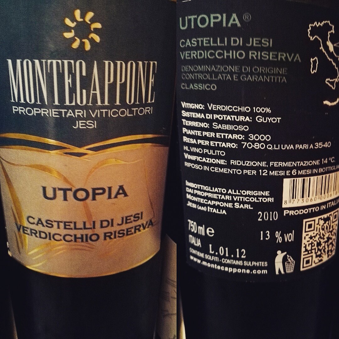 Una delle migliori annate del #Verdicchio dei Castelli di #Jesi interpretato magistralmente da <a href="/montecappone/">Vini di Montecappone</a> 

#wine #vino #marche