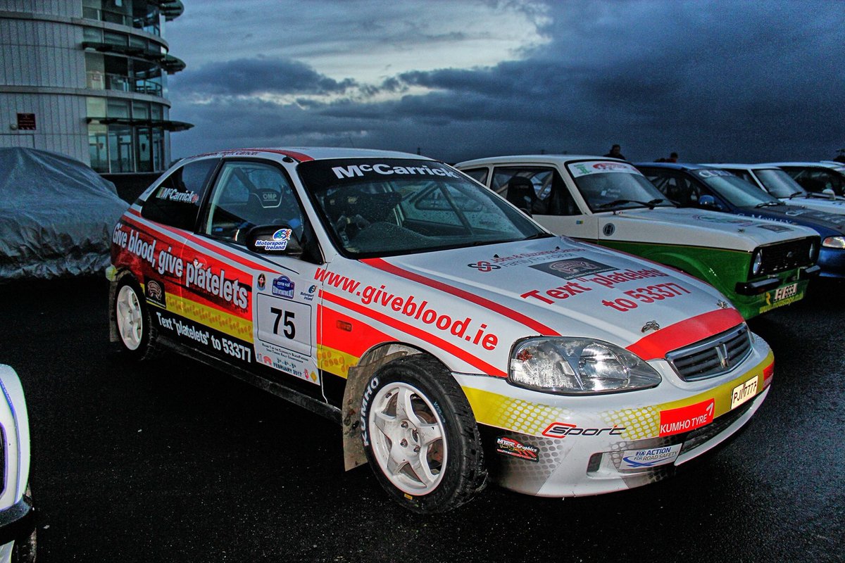 Through a full days rallying with <a href="/Caytech88/">John McCay</a>, little C-Sport Honda is singing! Managed to survive a massive moment on Howlett's corner 🙊