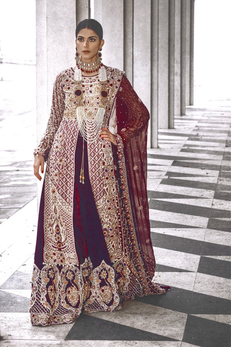 pk_weddings's tweet photo. Faika Karim Latest Bridal Campaign #NOORIE for fall/winter #EbuzzPR #pakistaniweddings #bridal #couture #fashion #pakistani #bride #desi https://t.co/rrgJFjQFSF