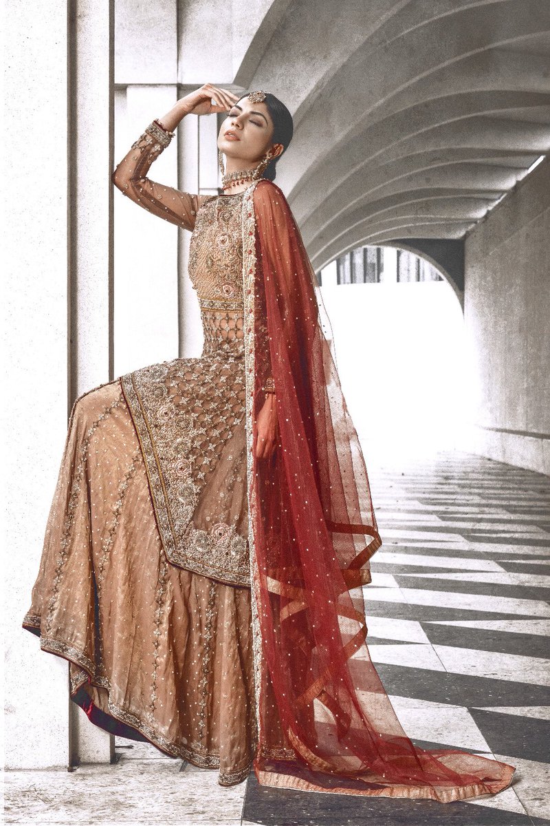 pk_weddings's tweet photo. Faika Karim Latest Bridal Campaign #NOORIE for fall/winter #EbuzzPR #pakistaniweddings #bridal #couture #fashion #pakistani #bride #desi https://t.co/6AAuWIRVoS