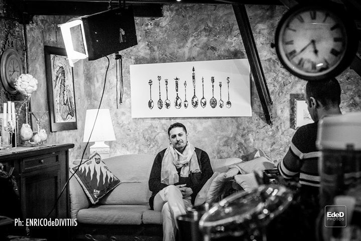 LoRussoFisa's tweet photo. Marco Lo Russo durante la video intervista nella Locanda Bonifacio VIII a Sermoneta. Operatore video Francesco Gagl… https://t.co/D2axdgtnnX
